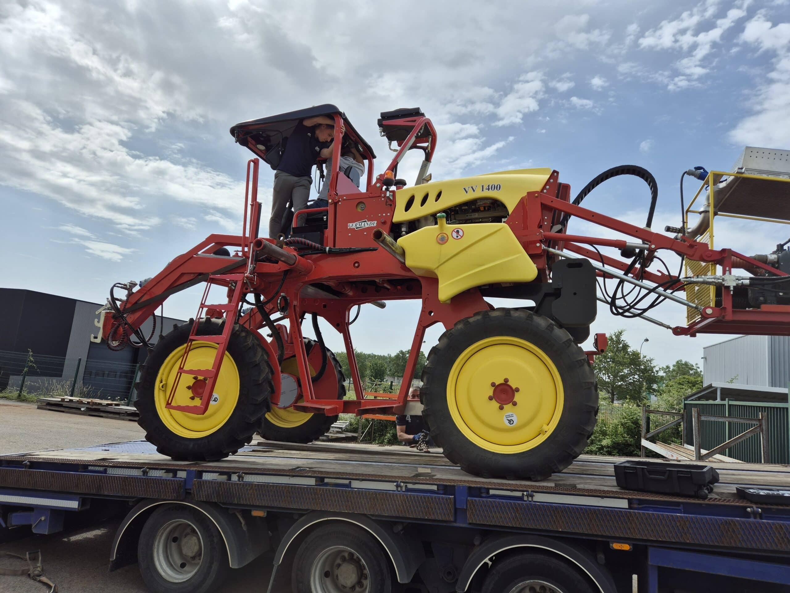 Prototype de machine pour l’agriculture